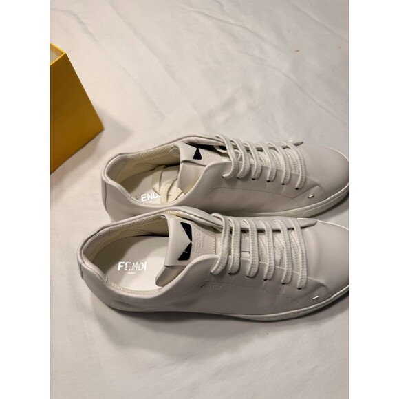 Fendi Authentic Leather Monstor Eyes Low Top Sneaker SIZE 9 main image 5